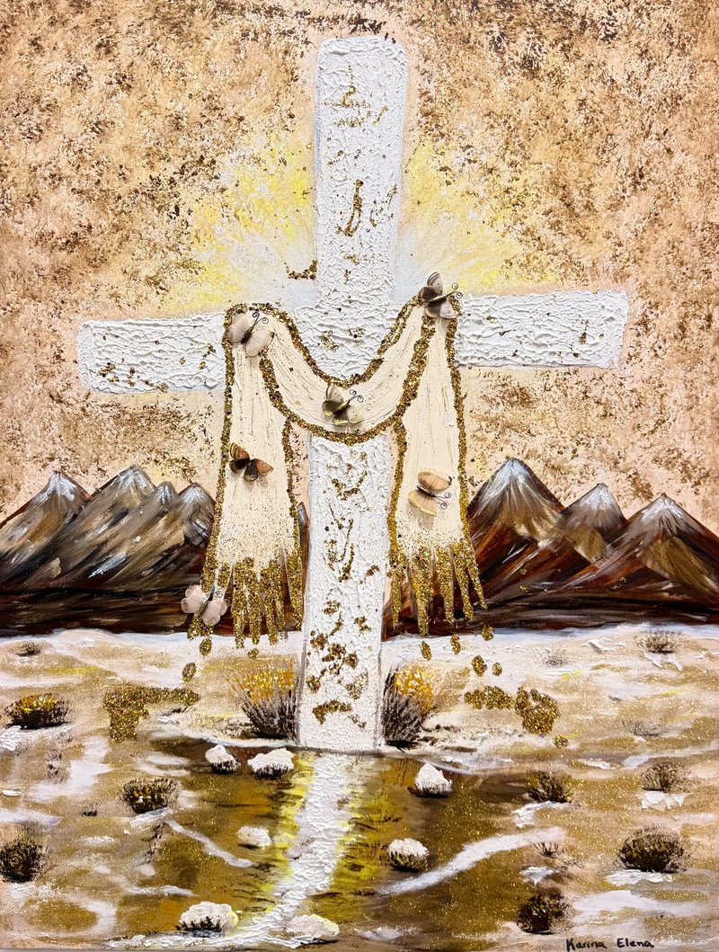Life Even in the Desert, 2026 — Acrylic on canvas