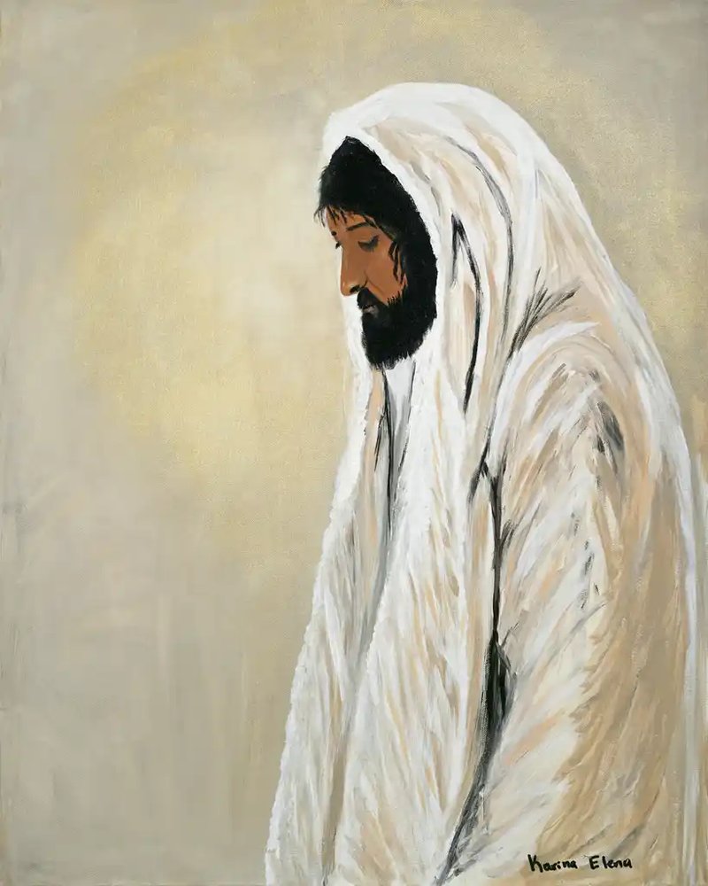 In His Presence, 2026 — Acrylic on canvas